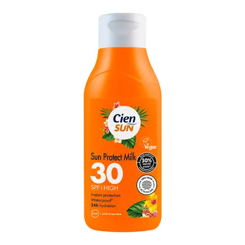 لوسیون ضد آفتاب سین Cien SPF30 آلمان مناسب انواع پوست ۵۰ میل